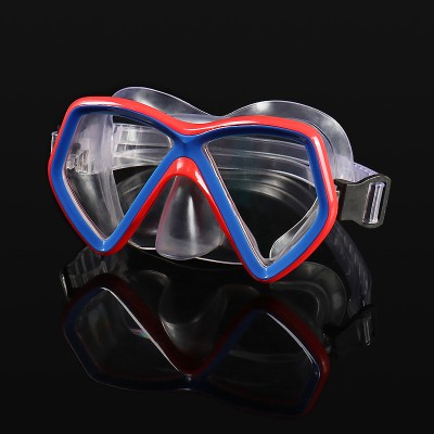 Kids Diving mask Goggles Snorkel Mask Anti-fog Swimming Glasses Band Snorkeling Underwater Accessories Anti-slip HD lens