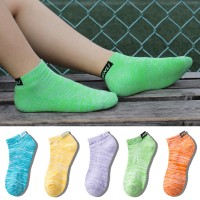 OEM women sport socks boat Cotton Bastetball Socks Cycling Bicycle Bike Yoga Gym Running Breathable Badminton Sports Socks