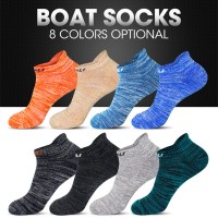 OEM men sport socks boat Cotton Bastetball Socks Cycling Bicycle Bike Yoga Gym Running Breathable Badminton Sports Socks