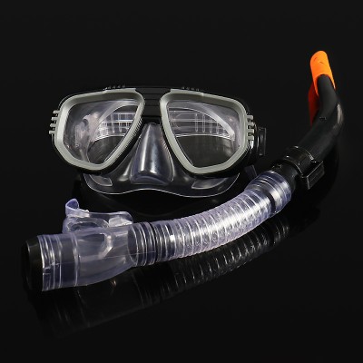 Adult Snorkeling mask Diving Goggles Mask Breathing Tube Shockproof Anti-fog Swimming Glasses Band diving equipment